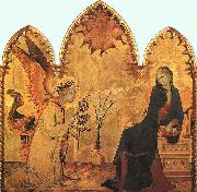 Simone Martini The Annunciation and the Two Saints China oil painting reproduction